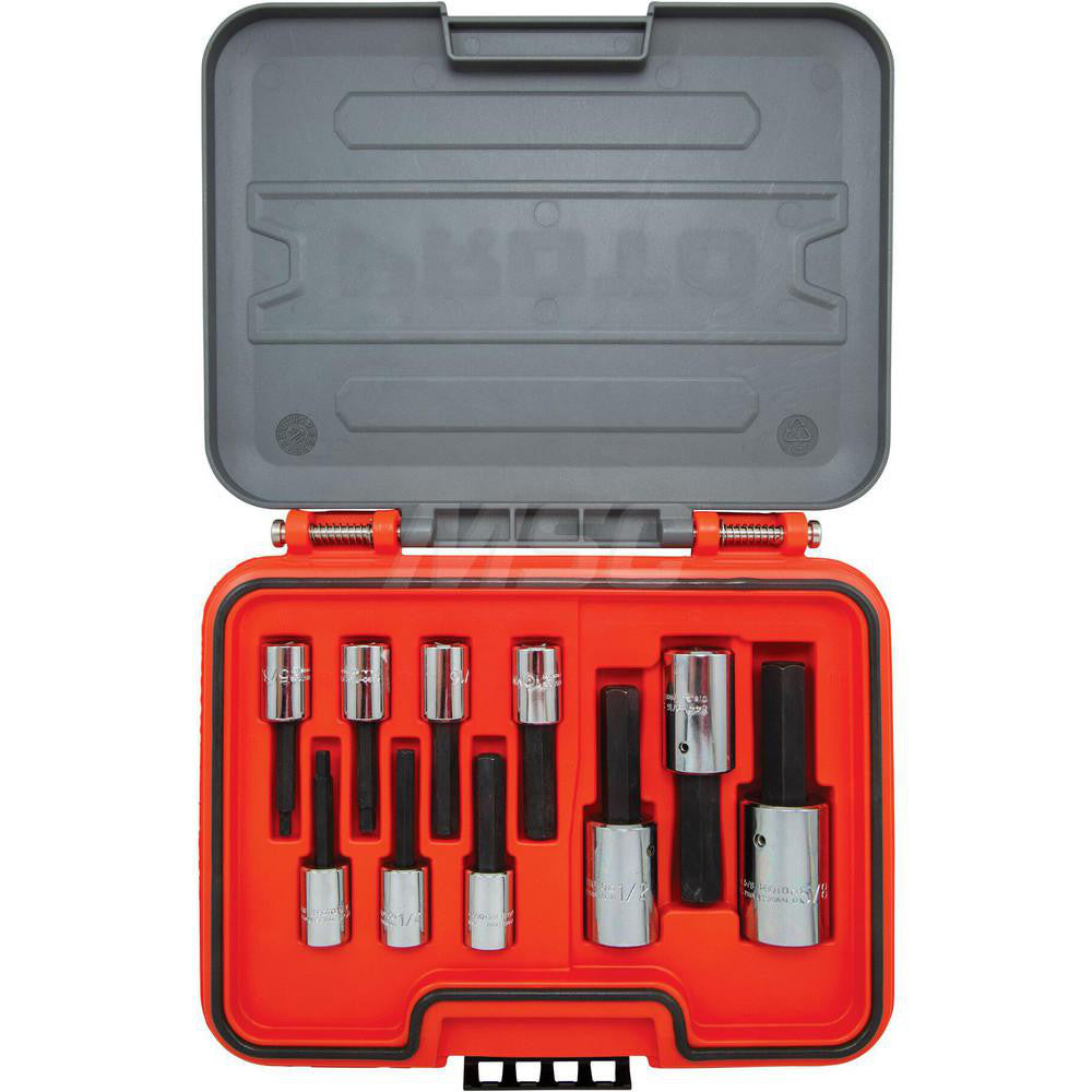 Proto J52110H Torx Bit Socket Set 10 Pc, 3/8 & 1/2" Drive