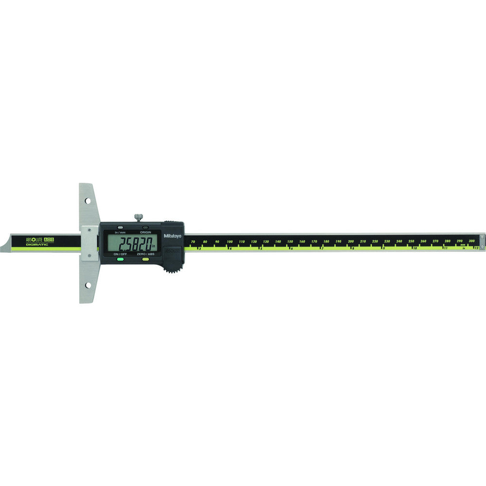 Mitutoyo 571-213-30 Electronic Caliper 300.00 mm, 12", 0.01 mm, 0.0005" Resolution, +/-0.03 mm, +/-0.0015" Accuracy, Data Output