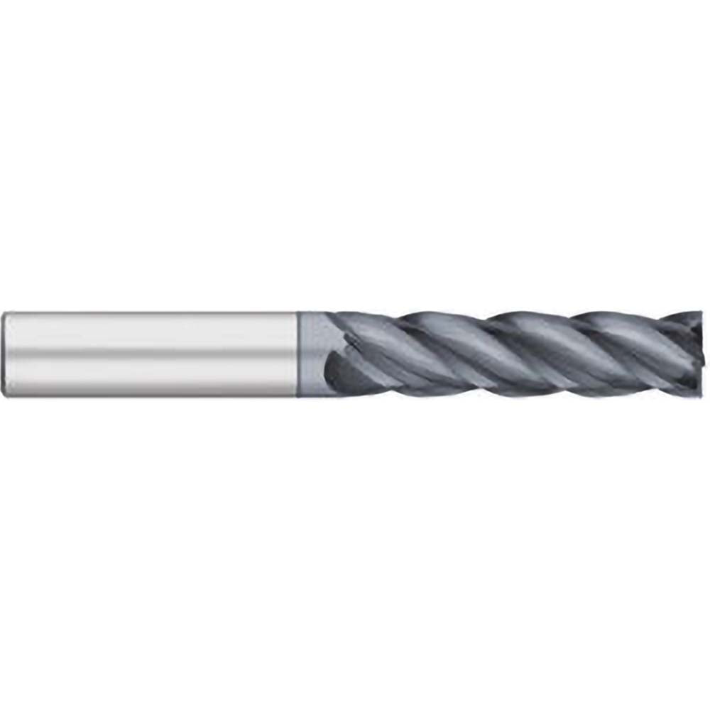 Titan USA TC23210 Square End Mill 1/2" Dia, 1-1/2" LOC, 4 Flutes, Solid Carbide