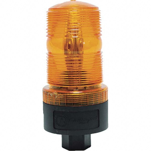 Railhead Corporation M490-LED A Double, Quad, Revolving & Single Light Amber, Pipe Mount, 120VAC