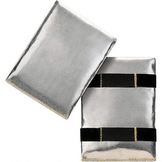 Steiner 15A56 High Heat Hand Pad Silver, Aluminized Fiberglass