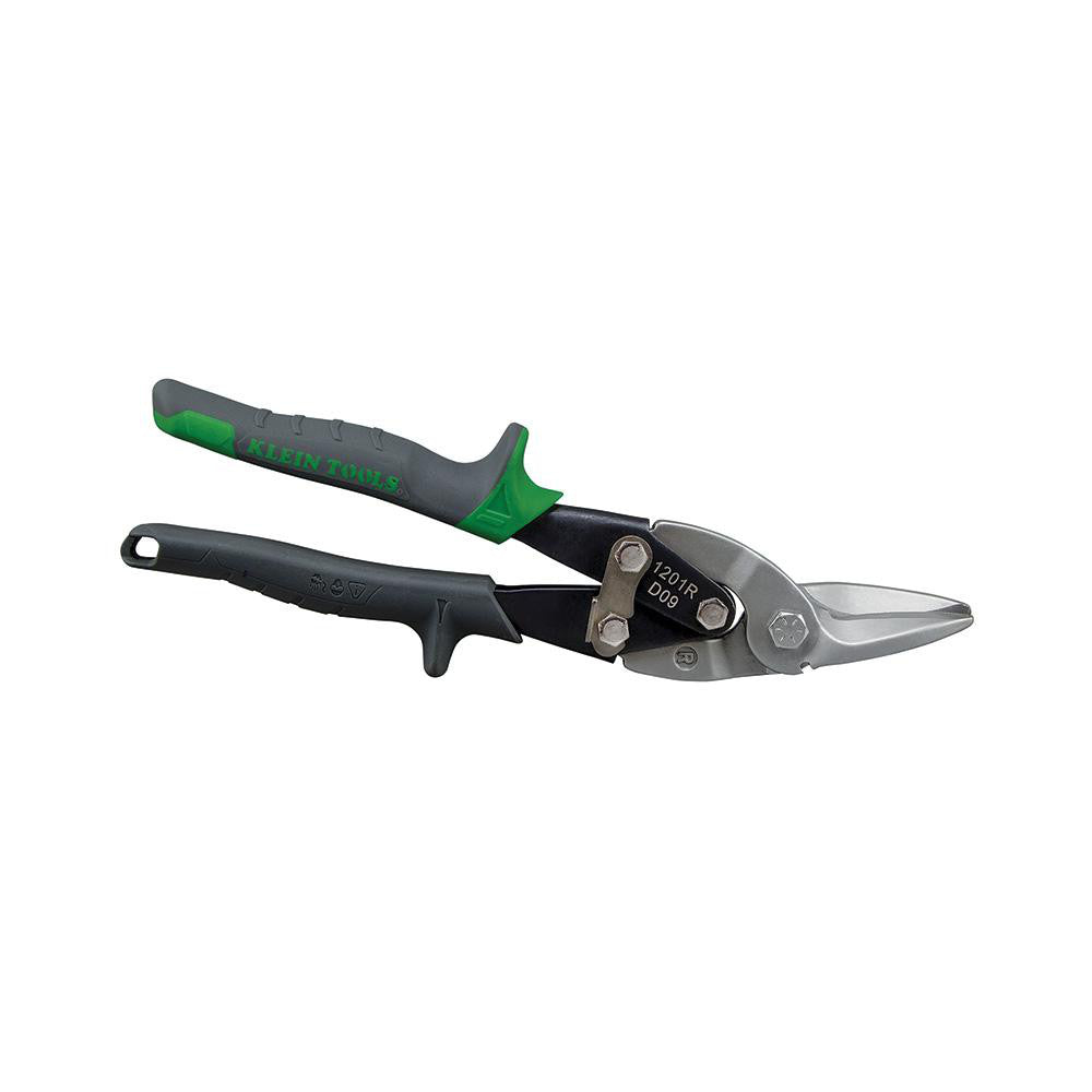 Klein Tools 1201R Aviation Snips 1-1/2" LOC, Forged Steel Blades