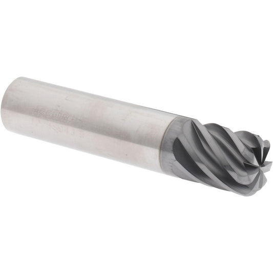 Accupro 312676 Corner Radius End Mill 5/8" Dia, 3/4" LOC, 38 deg Helix, Corner Radius End,   Series HS