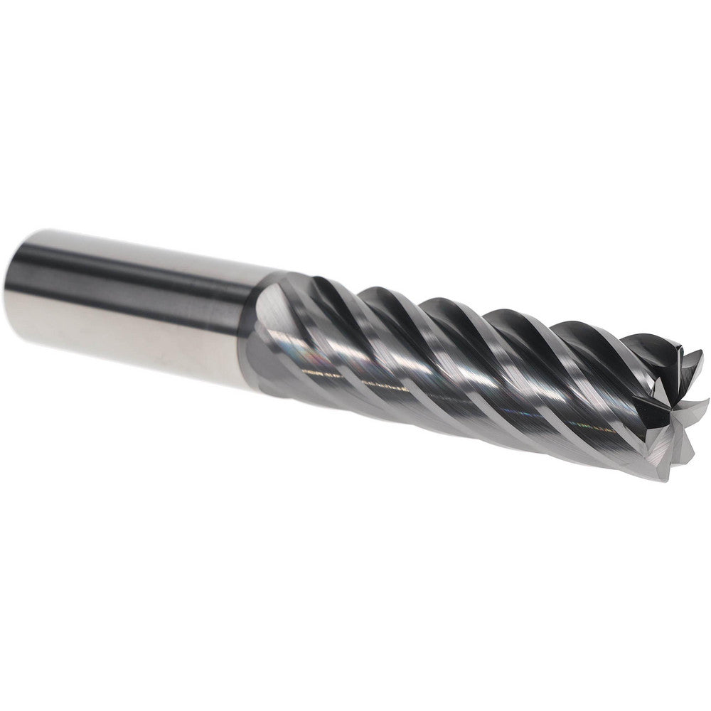 Accupro 312809 Corner Radius End Mill 1" Dia, 3-1/4" LOC, 38 deg Helix, Corner Radius End,   Series HS