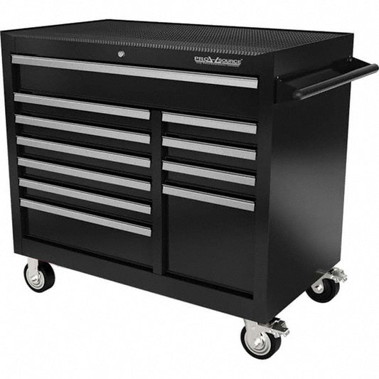 Pro-Source AT42111CG-03A Steel Tool Roller Cabinet 11 Drawers