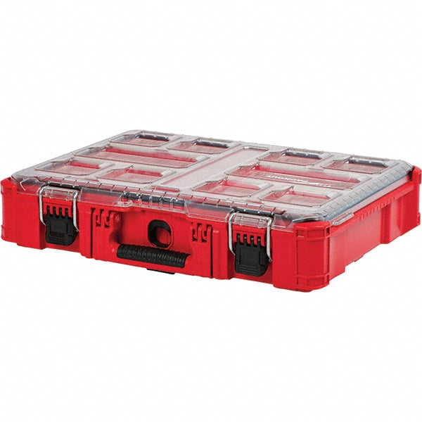 Milwaukee Tool 48-22-8430 PACKOUT 10 Compartment Red Small Parts Organizer