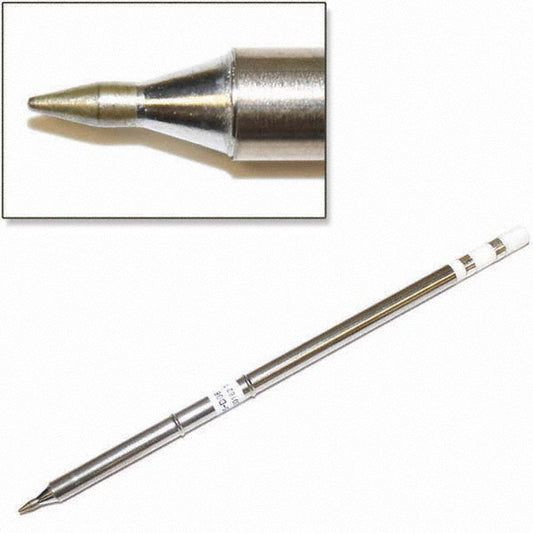 Hakko T15-D08 Soldering Iron Chisel Tip 0.03" Point Width, 1" Dia
