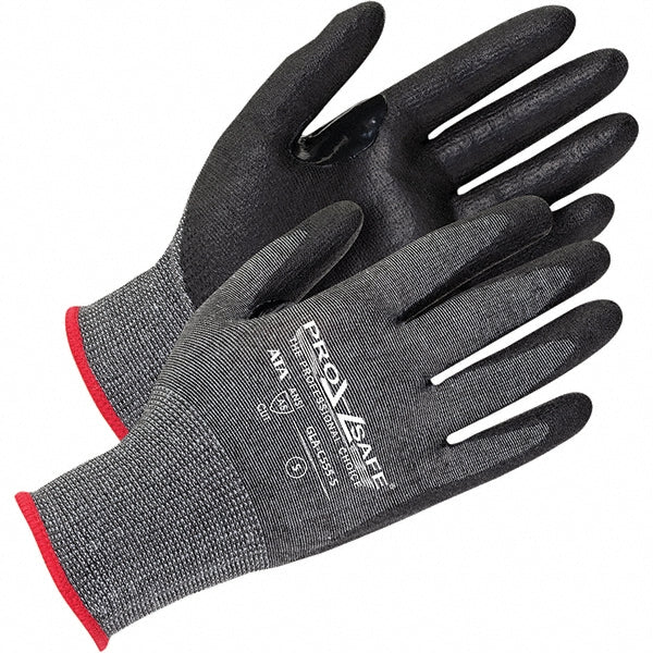 PRO-SAFE GLA-C555-S Cut-Resistant Gloves PRO-SAFE Size Small, ANSI Cut A5, Micro-Foam Nitrile, ATA & HPPE
