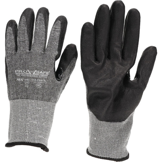 PRO-SAFE GLA-C556-XL Cut-Resistant Gloves PRO-SAFE Size X-Large, ANSI Cut A5, Polyurethane, ATA & HPPE