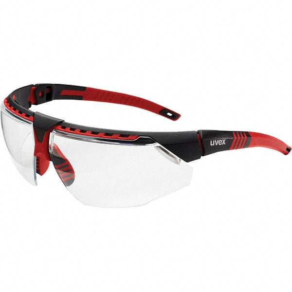Uvex S2860 Safety Glass Scratch-Resistant, Polycarbonate, Clear Lenses, Full-Framed, UV Protection