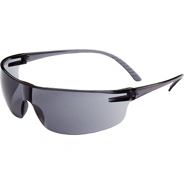 Uvex SVP203 Safety Glass Anti-Fog, Polycarbonate, Gray Lenses, Frameless, UV Protection