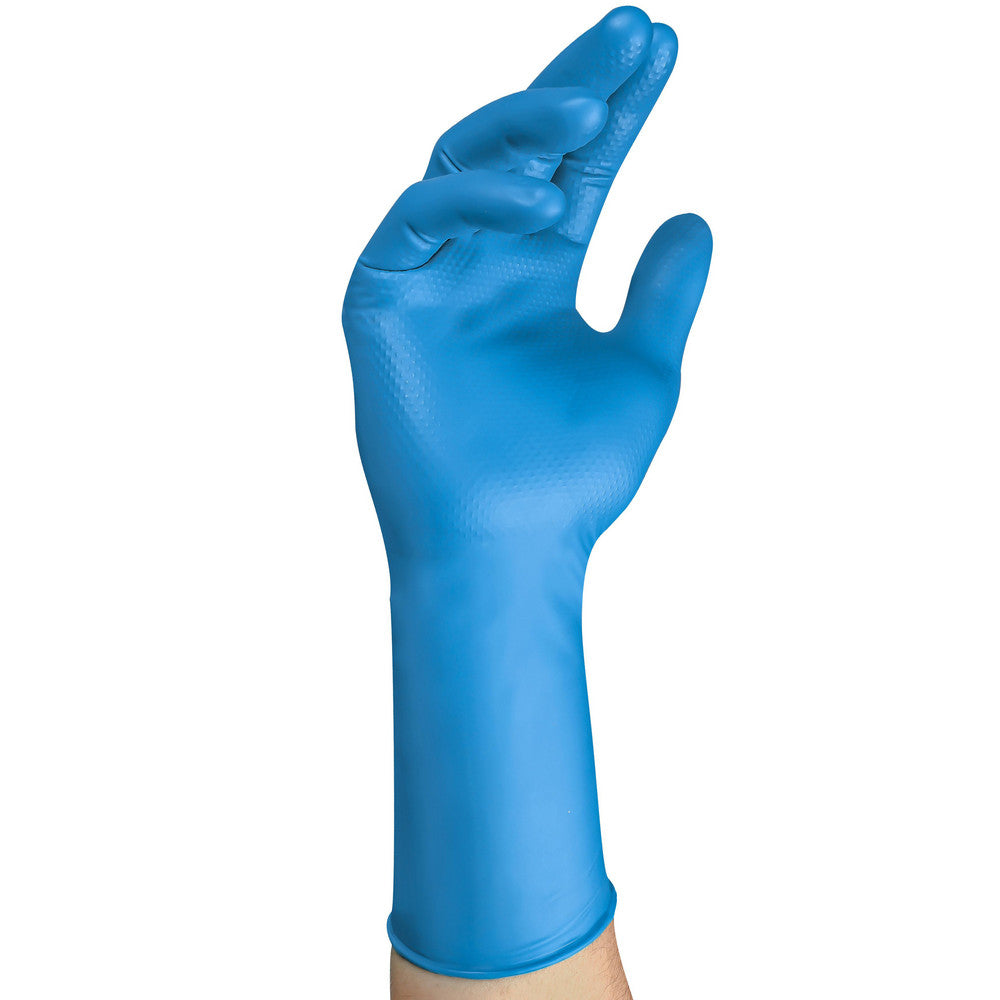 Ansell 93283110 Disposable Glove Series MICROFLEX, Size 2X-Large, 9.4 mil, Nitrile Coated, Nitrile, General Purpose & Food Grade, Powder-Free, No