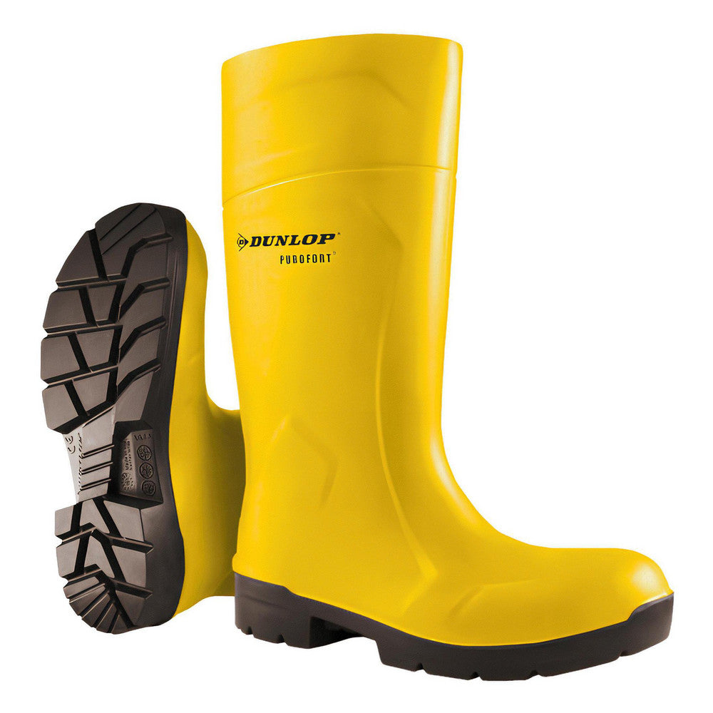 Dunlop Protective Footwear 61231.11 Work Boot Size 11, Rubber, Steel Toe, Gumboot