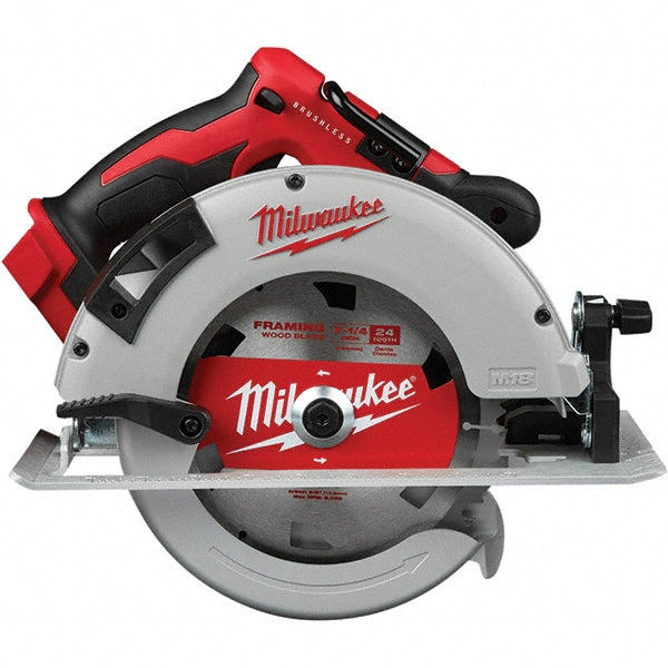 Milwaukee Tool 2631-20 Cordless Circular Saw 7-1/4" Blade, 18V, 5,000 RPM