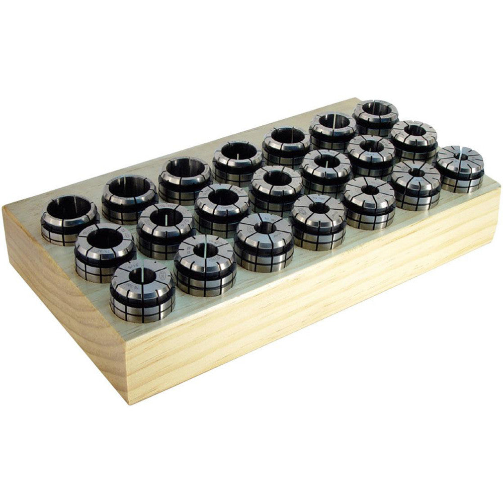 Techniks 04212-21(SET) Collet Set 21 Pc, Series ER32, 3/4" Capacity
