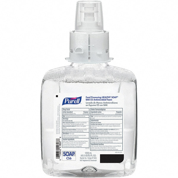 PURELL 6585-02 PURELL HEALTHY SOAP BAK E2 Antimicrobial Foam, 1200 mL Refill for PURELL CS6 Automatic Soap Dispenser, 2/Pack