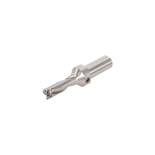 Tungaloy 6718539 Indexable Insert Drill TDXU-1000FS-03, 1.0260" Max Dia, 3.0230" Max Depth, 3xD, 1.0000" Shank Dia