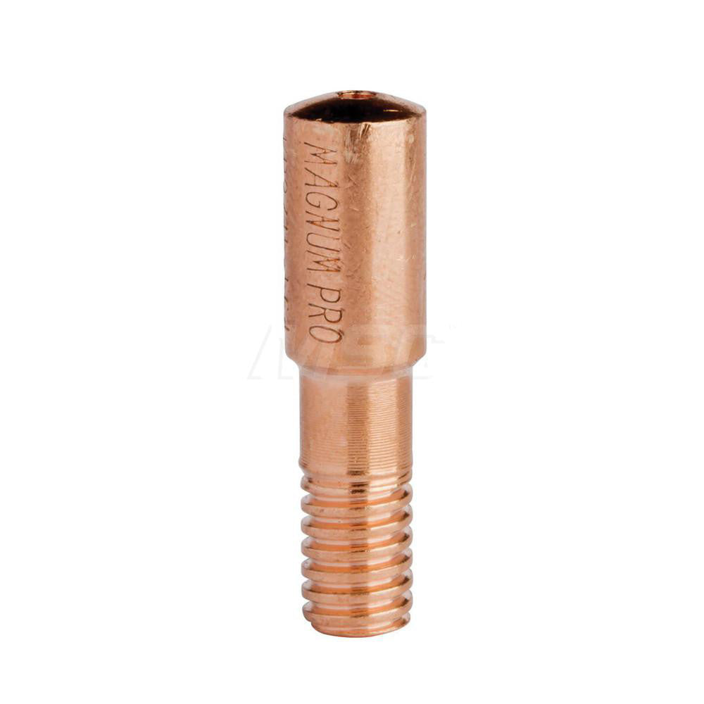 Lincoln Electric KP2745-045R MIG Welder Contact Tip 0.045" Min x 0.045" Max Wire Dia, Threaded