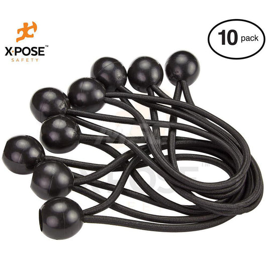 Xpose Safety BB-6B-10-X Bungee Cord Tie Down Ball, Non-Load Rated