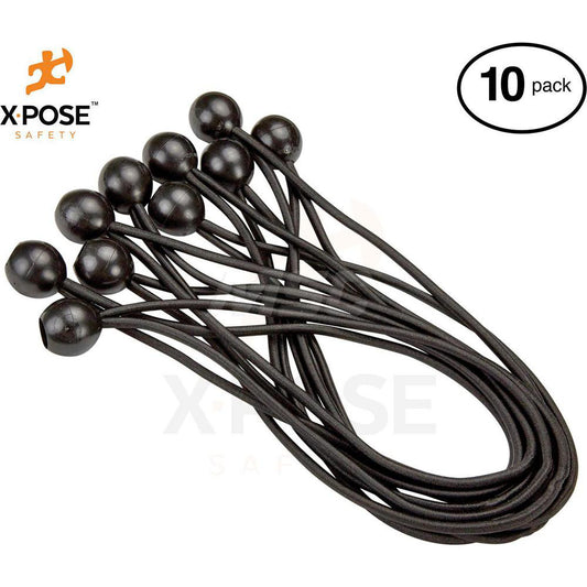 Xpose Safety BB-9B-10-X Bungee Cord Tie Down Ball, Non-Load Rated