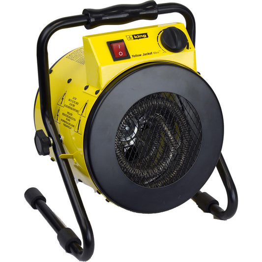 King Electric PSH1215T Workstation & Personal Heaters Type Portable Utility Heater  Voltage 120V  Wattage 1500  Amperage Rating 12.5  Cord Length 6  Length (Inch) 15.5