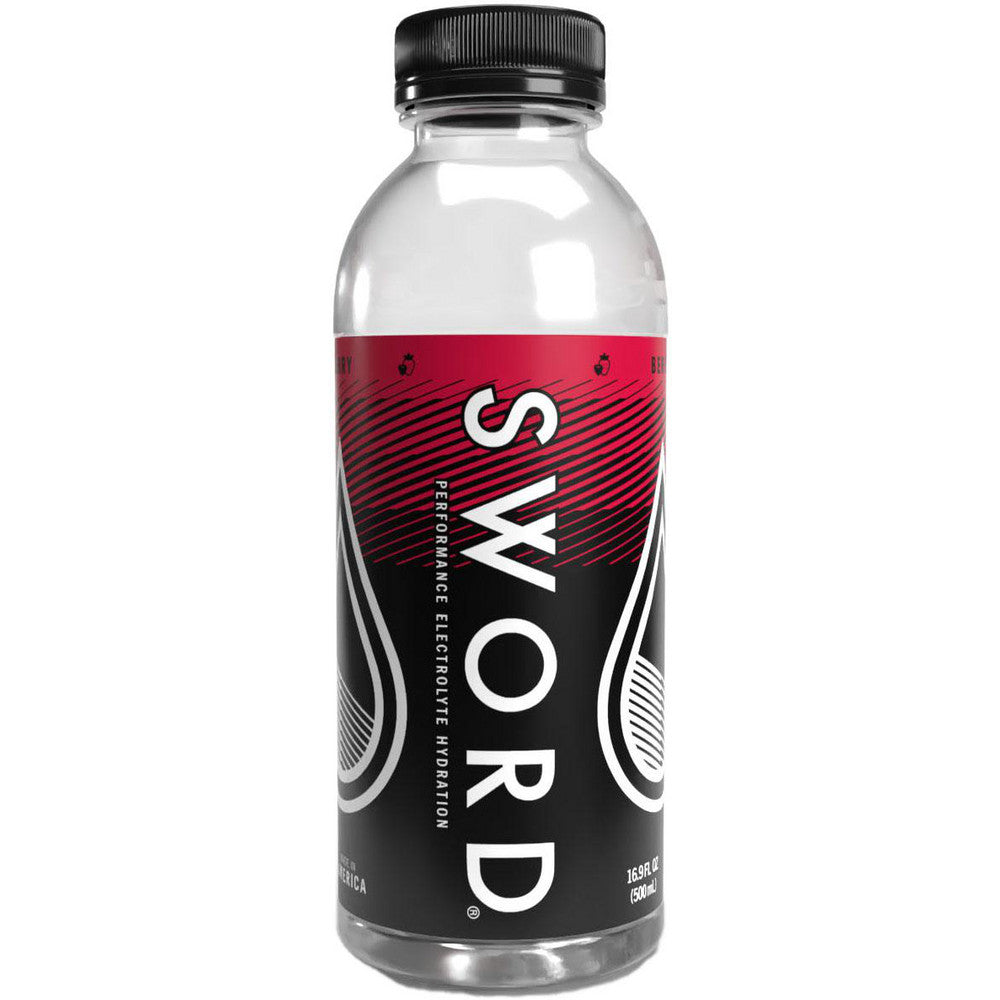 Sword 01-02-16.9-12-BR Activity Drink SWORD, 16.9 oz, Bottle, Berry, Ready-to-Drink Yields 16.9 oz