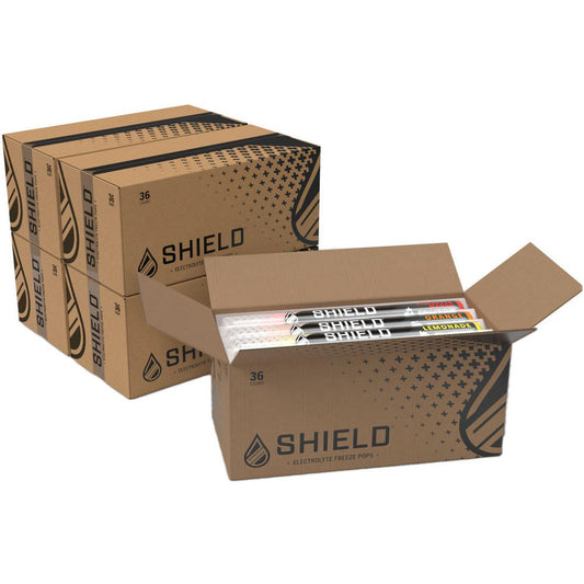 Shield 02-04-01-36-MX Freeze Pop Drink SHIELD, 3 oz Pouch, Assorted Flavors, Freeze Pops