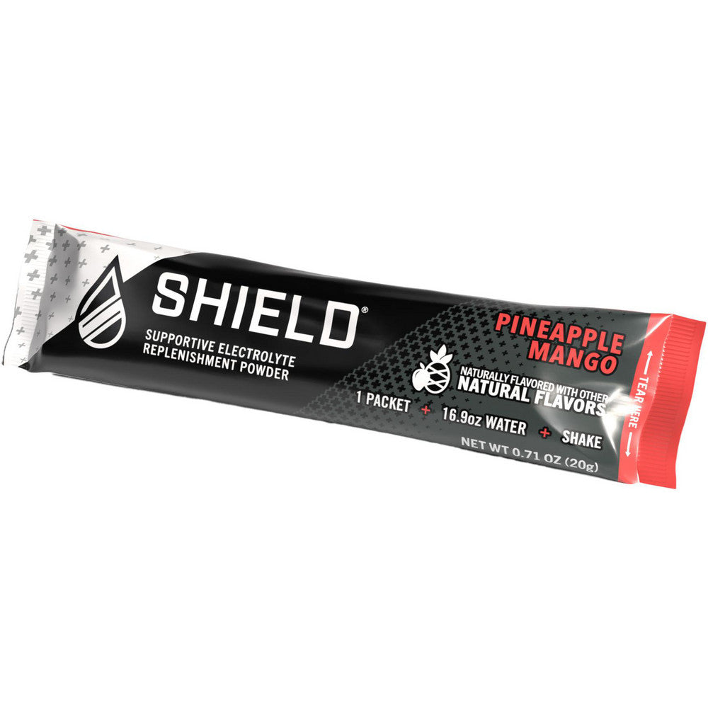 Shield 02-01-01-100-PM Activity Drink 0.45 oz, Packet, Pineapple Mango, Powder, Yields 16.9 oz