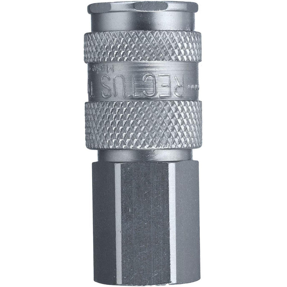 Parker 23KAIN17MPN Pneumatic Hose Coupling 3/8-18" Thread, 1/4" Body Dia, Industrial Interchange