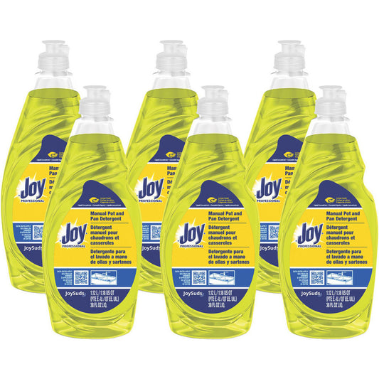 Joy JOY43606CT Dish Detergent Detergent Type Manual Dishwashing  Form Liquid  Container Type Bottle  Container Size (oz.) 38.00  Harshness Mild  Scent Lemon