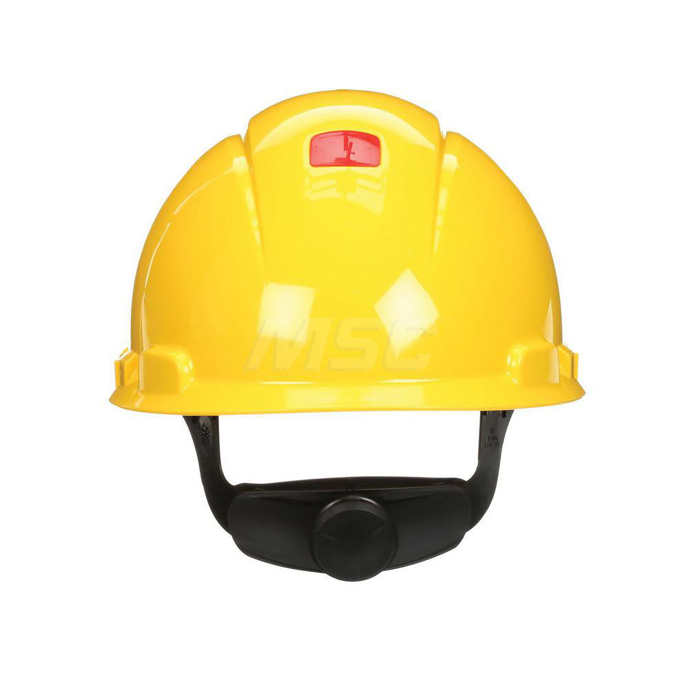 3M 7100239985 Hard Hat Construction, High Visibility & Impact Resistant, Full Brim, Type 1, Class C, 4-Point Suspension