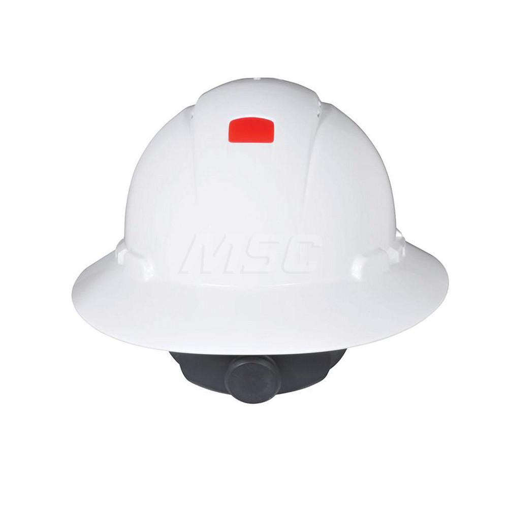 3M 7100240028 Hard Hat Construction, High-Visibility & Impact-Resistant, Full Brim, Class C, 4-Point Suspension