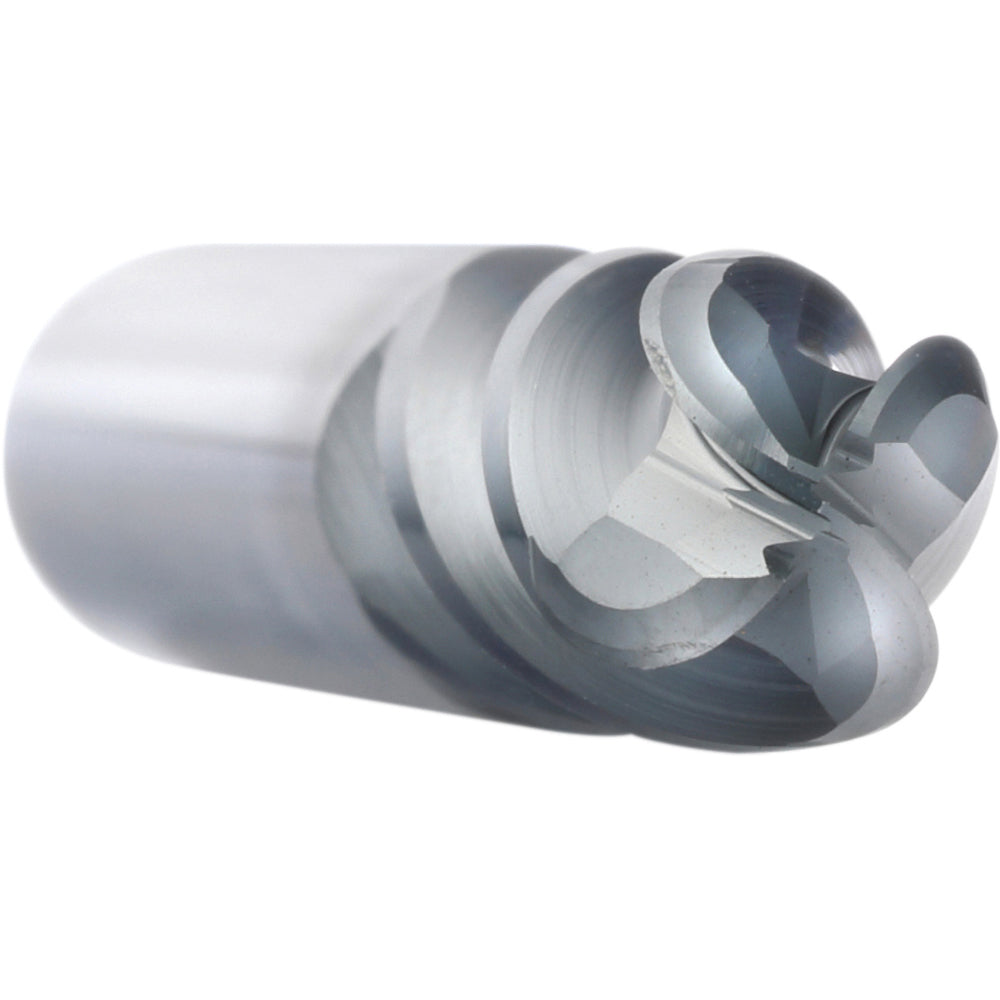 Supermill 5253240 Ball End Mill 1/4" Dia, 1-1/8" LOC, 4 Flute, Solid Carbide