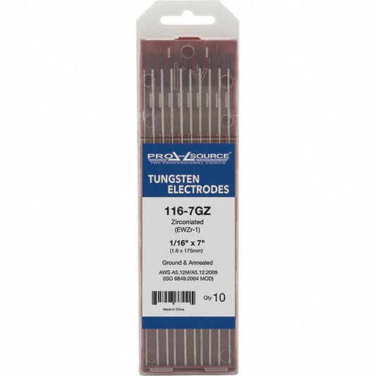 Pro-Source 116-7GZ TIG Welding Rod 7" OAL, 1/16" Dia
