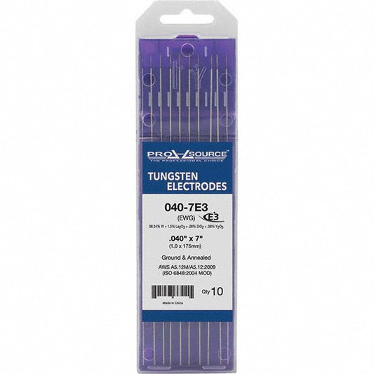 Pro-Source 040-7E3 TIG Welding Rod 7" OAL, 0.04" Dia