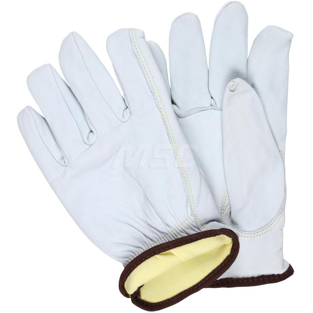 MCR Safety 3613HL Cut, Puncture & Abrasion-Resistant Gloves Cut Pro 3613H, Size Large, ANSI Cut A6, ANSI Puncture 3, Uncoated, Goatskin