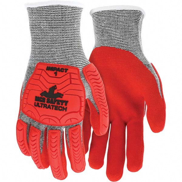 MCR Safety UT1954M Cut, Puncture & Abrasion-Resistant Gloves UltraTech® UT1954, Size Medium, ANSI Cut A5, ANSI Puncture 4, Foam Nitrile, HPPE