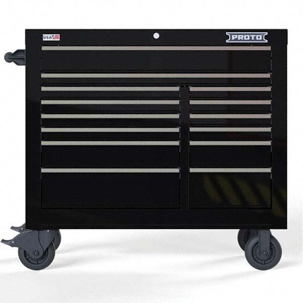 Proto JSTV4239RD14BK Steel Tool Roller Cabinet 14 Drawers