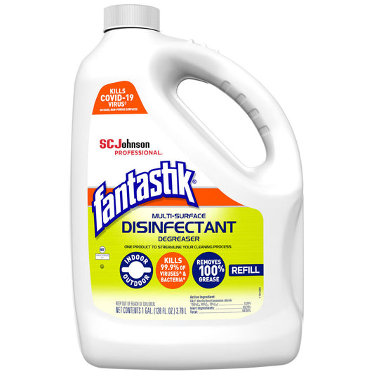Fantastik 311930 Fantastik Max Multi-Surface Disinfectant 128 oz Refill