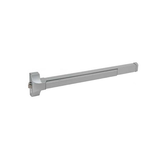 Cal-Royal 5000EO36-ALUM Push Bars Material Stainless Steel Aluminum Brass Locking Type Exit Device Only Finish/Coating Aluminum Maximum Door Width 36 Minimum Door Width 36 Fire Rated No Grade 1 Handle Included No Series 5000 Series Rating No Minimum Order