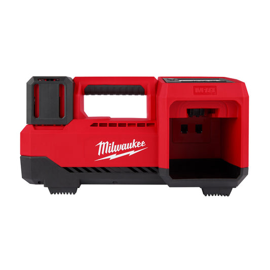 Milwaukee Tool 2848-20 Tire Inflators Tool Type Electric - Cordless  Power Source 18V Batteries  Maximum Working Pressure (Psi - 3 Decimals) 150.000  Features PSI Memory Preset Save Your Most Used PSI Rating With Up to 4 PSI Slots  