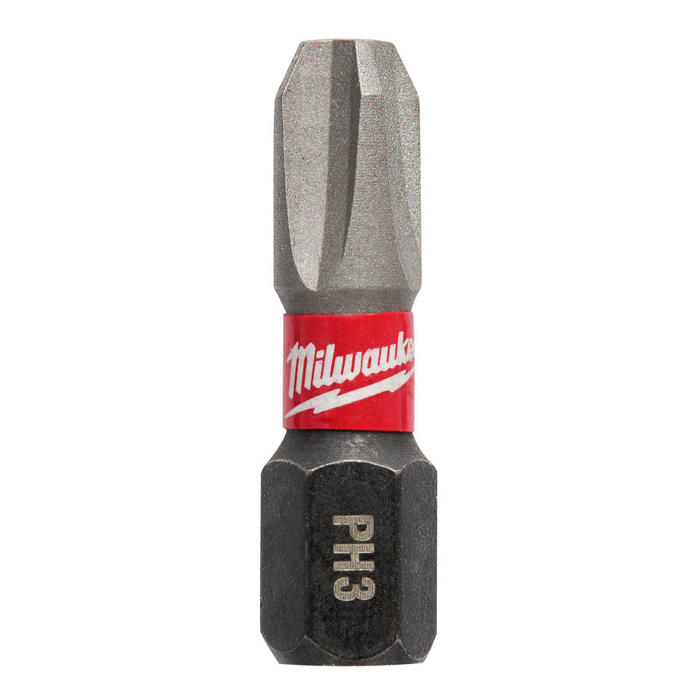 Milwaukee Tool 48-32-4713 Phillips Screwdriver Insert Bit #3 Point, 1/4" Drive, 1" OAL