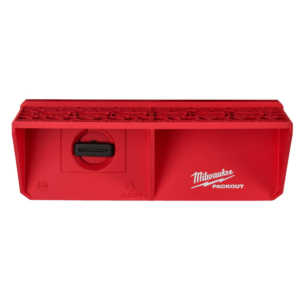 Milwaukee Tool 48-22-8341 Tool Case Screwdriver Rack 4.75" Thick, 4" Wide, 9.5" High, 3.5" Deep, Polymer & Steel
