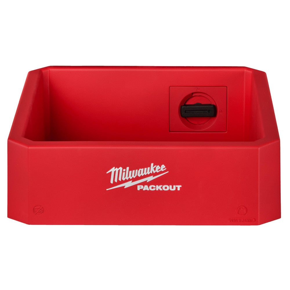 Milwaukee Tool 48-22-8347 Tool Case Tool Storage 3.6" Thick, 10" Wide, 9.5" High, 3.5" Deep, Polymer & Steel
