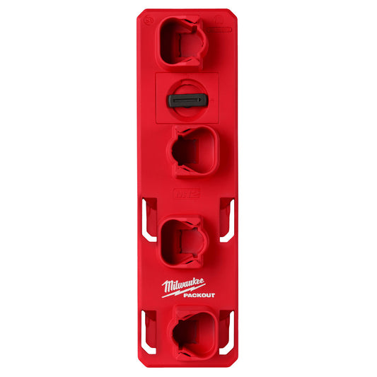 Milwaukee Tool 48-22-8338 Tool Case Battery Rack 3.6" Thick, 3" Wide, 4" High, 13" Deep, Polymer & Steel