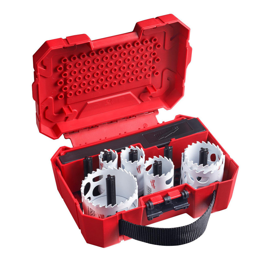 Milwaukee Tool 49-22-3084 Hole Saw Kit 10 Pc, 7/8 to 2-1/2" Dia