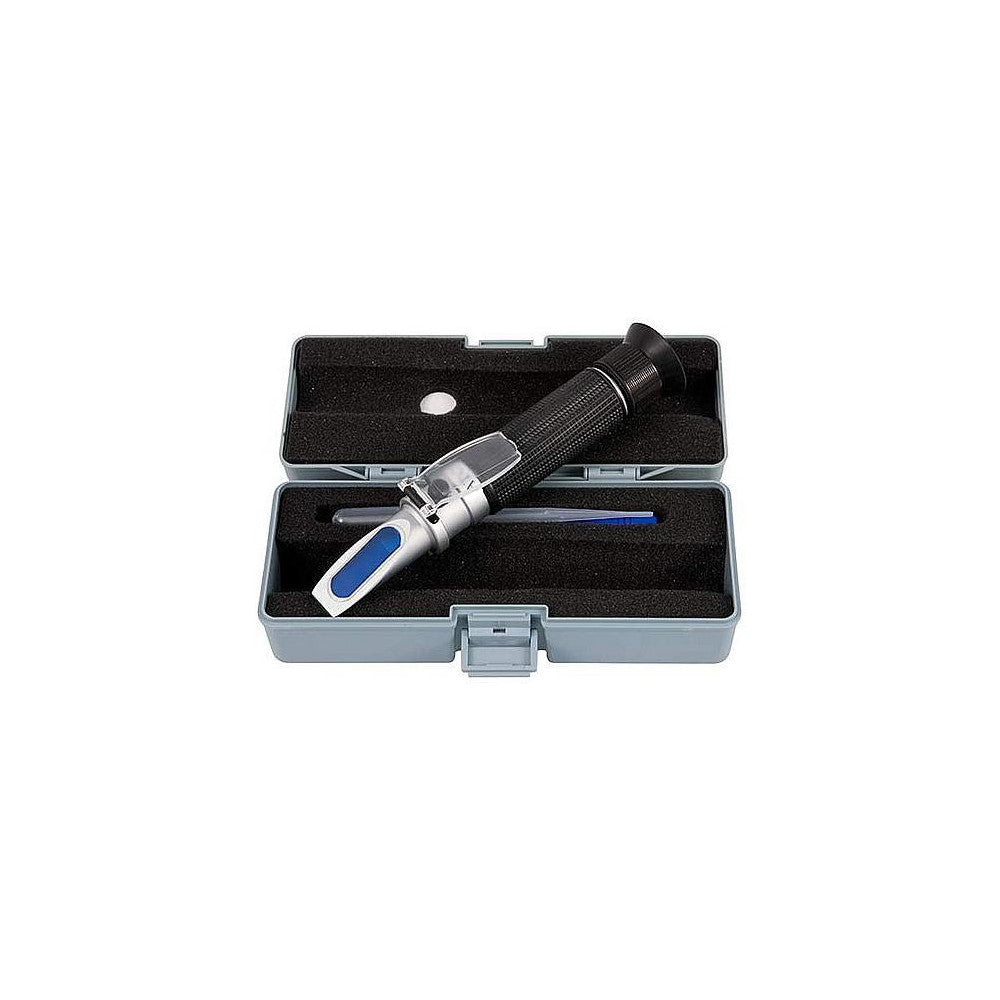 PCE Instruments PCE-018 Refractometers Refractometer Type Portable Refractometer  For Use With low-concentration translucent liquids such as fruit and vegetable juices, maple sap and industrial coolants  Scale Type Brix  Melting Range 0-18  