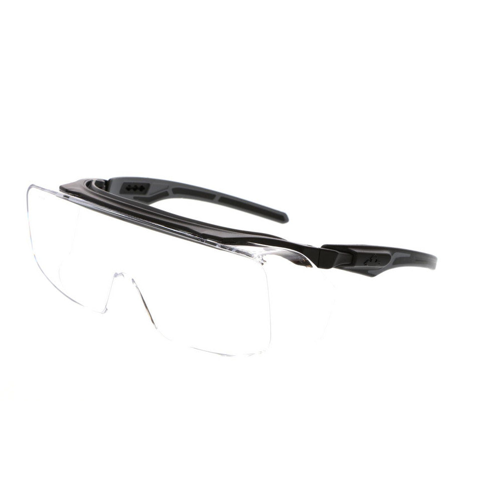 MCR Safety OG210PF Safety Glasses Anti-Fog, Polycarbonate, Clear Lenses, Half-Framed