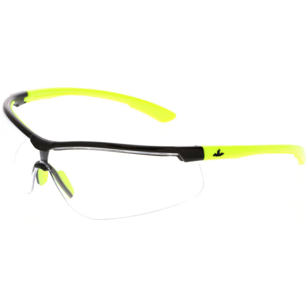 MCR Safety KD720PF420 Safety Glasses Anti-Fog, Polycarbonate, Clear Lenses, Half-Framed