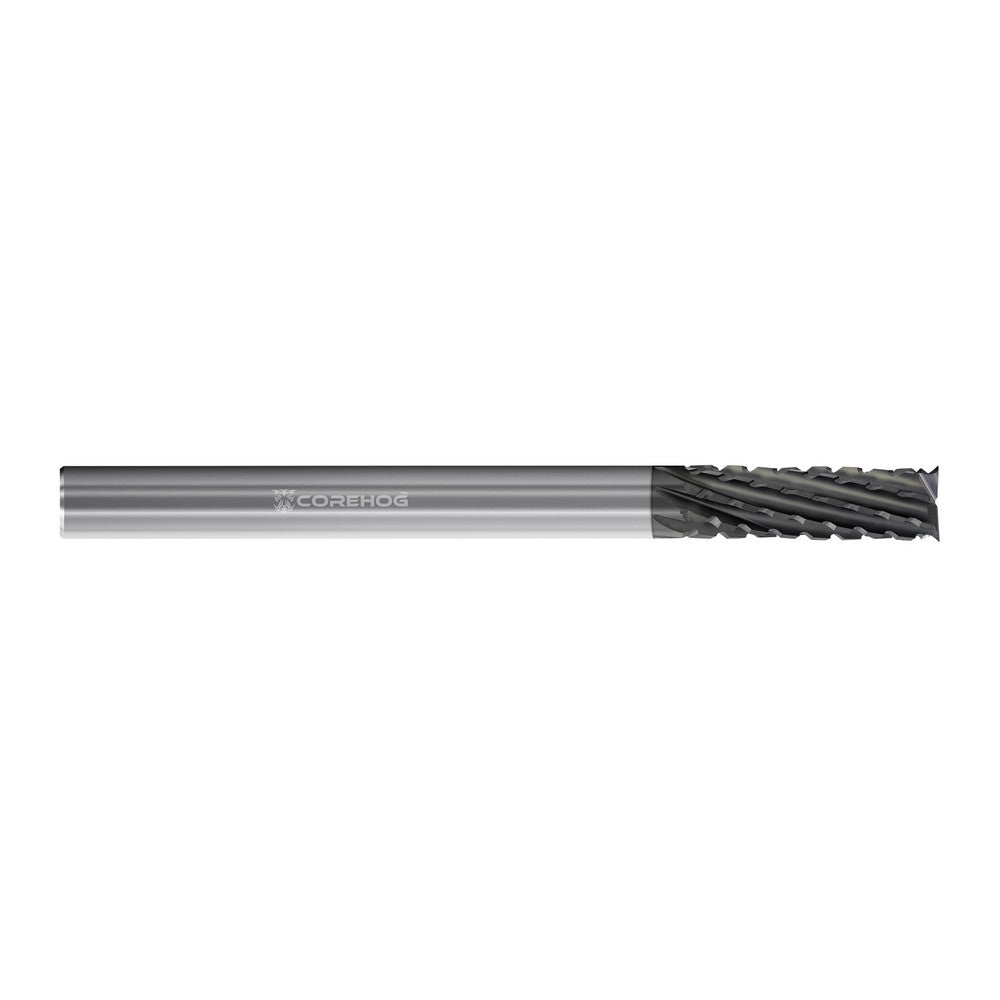 Corehog C75739 Diamond Pattern Router Bit 0.25" Dia, 0.75" LOC, 1" Shank Dia, End Mill